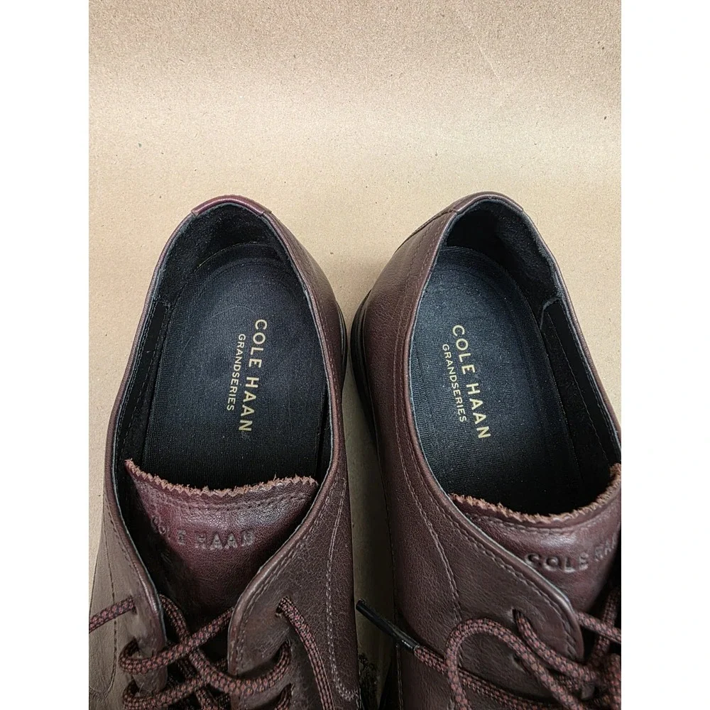 Cole Haan (Sz 8.5 M) Holland Grand Plain Toe Cordovan C30658 Men's Oxford Shoes